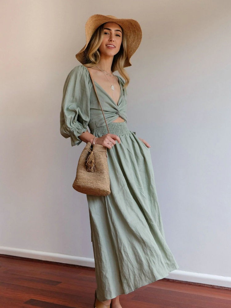 Myra - Chic Bohemian Dress - Monarch Mason