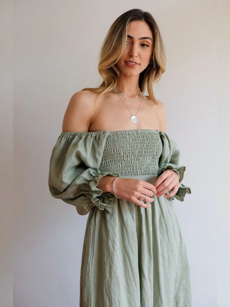 Myra - Chic Bohemian Dress - Monarch Mason